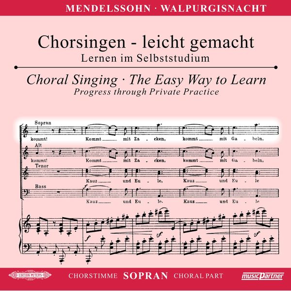 Chorsingen leicht gemacht - Felix Mendelssohn: Walpurgisnacht... (CD)