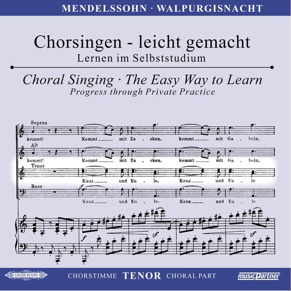 Chorsingen leicht gemacht - Felix Mendelssohn: Walpurgisnacht... (CD)