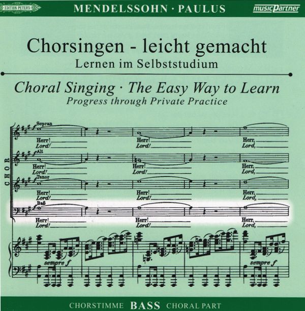 Chorsingen leicht gemacht - Felix Mendelssohn: Paulus (Bas... (2 CDs)