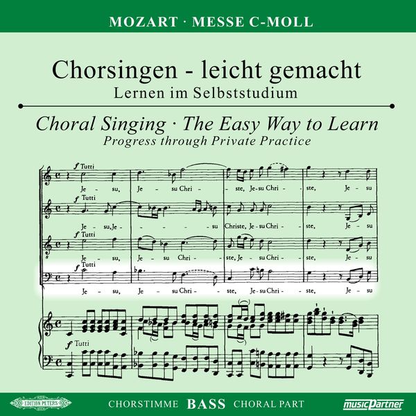 Chorsingen leicht gemacht - Wolfgang Amadeus Mozart: Messe c-... (CD)