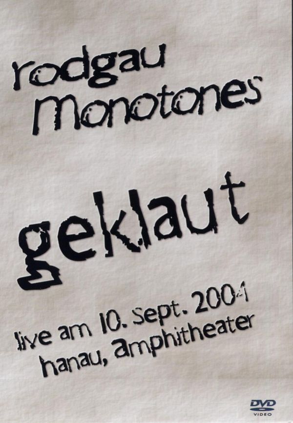 Rodgau Monotones: Geklaut - Live am 10.09.2004 Amphitheater,... (DVD)