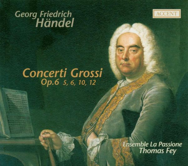 Georg Friedrich Händel: Concerti grossi op.6 Nr.5,6,10,12 (CD)