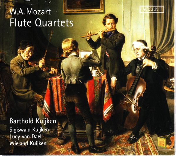 Wolfgang Amadeus Mozart: Flötenquartette Nr.1-4 (CD)
