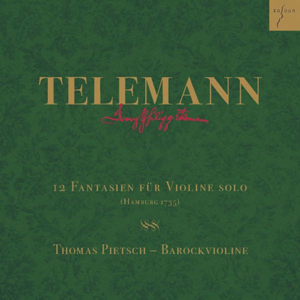 Georg Philipp Telemann: Fantasien für Violine Nr.1-12 (CD)