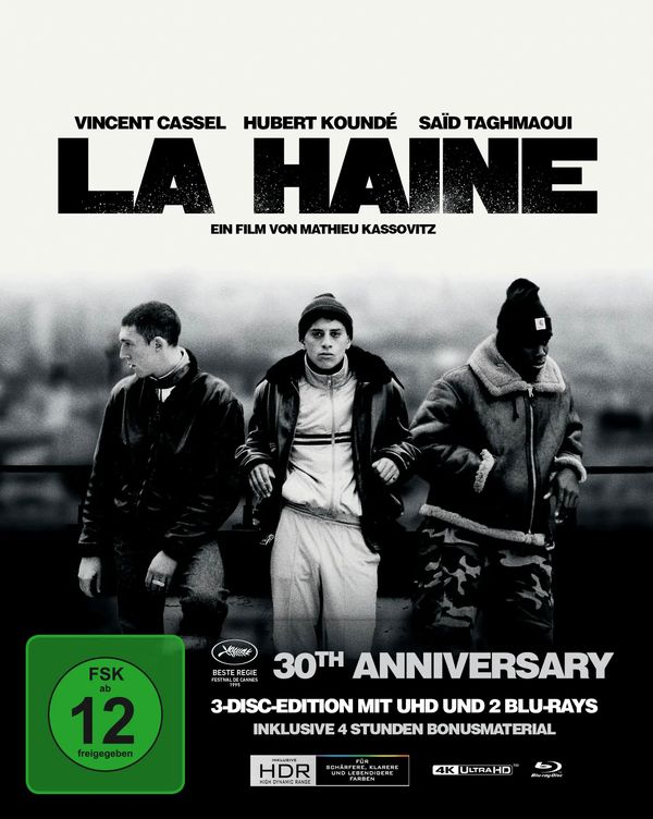 La Haine - Hass (Ultra HD Blu-ray & Blu-ray im Mediabook)