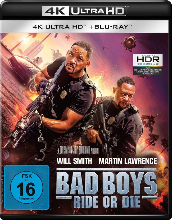 Bad Boys: Ride or Die (Ultra HD Blu-ray & Blu-ray)