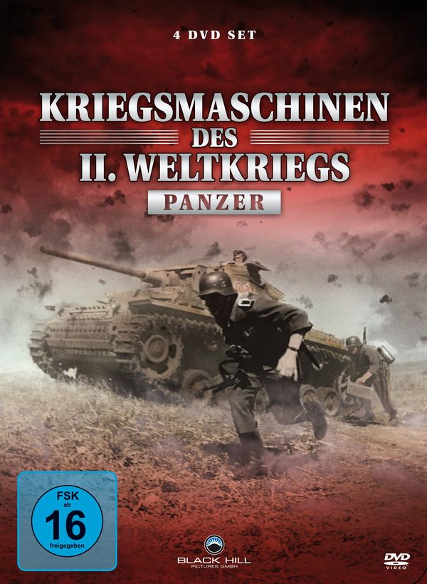 Kriegsmaschinen des zweiten Weltkriegs: Panzer (4 DVDs)