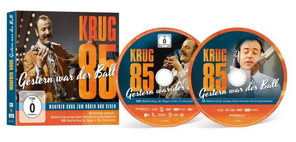Manfred Krug: Krug 85 (1 CD und 1 DVD)