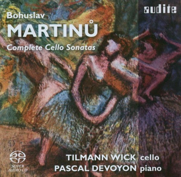 Bohuslav Martinu: Sonaten f.Cello & Klavier Nr.1-3 (Super Audio CD)