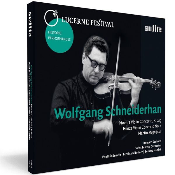 Wolfgang Schneiderhan - Lucerne Festival (CD)