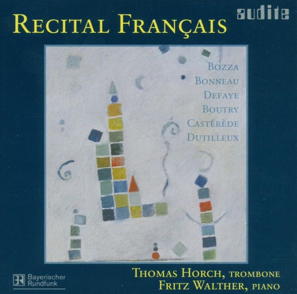 Thomas Horch - Recital Francaix (CD)