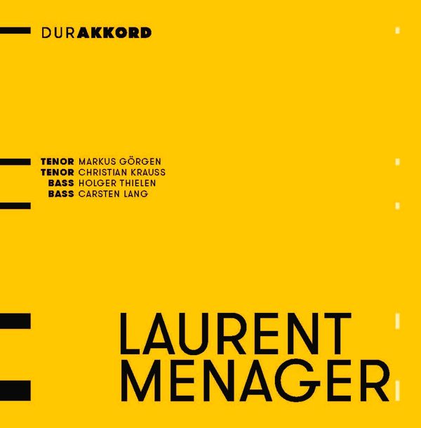 Laurent Menager: Messen d-moll & A-Dur (CD)