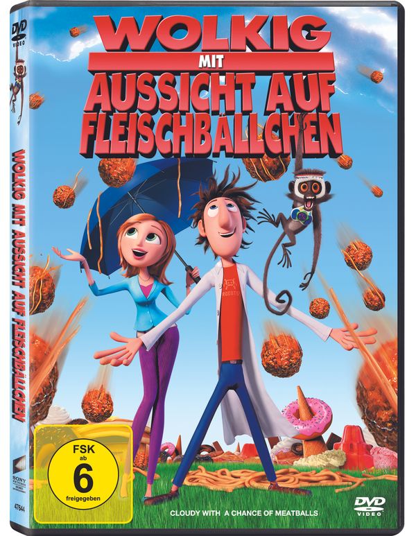 Wolkig mit Aussicht auf Fleischbällchen (DVD)