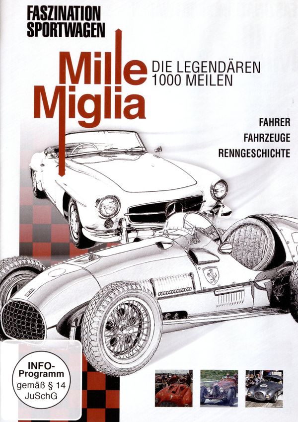 Die Mile Miglia - Die legendären 1.000 Meilen (DVD)