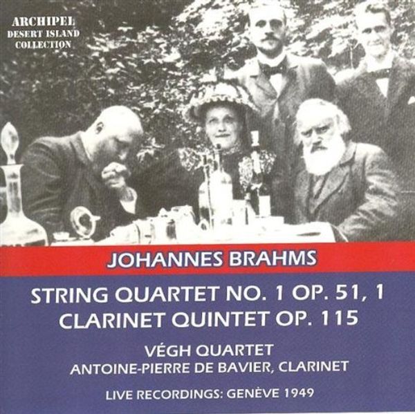 Johannes Brahms: Streichquartett Nr.1 (CD)