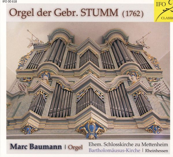 Marc Baumann spielt die Orgel der Gebr. Stumm (CD)