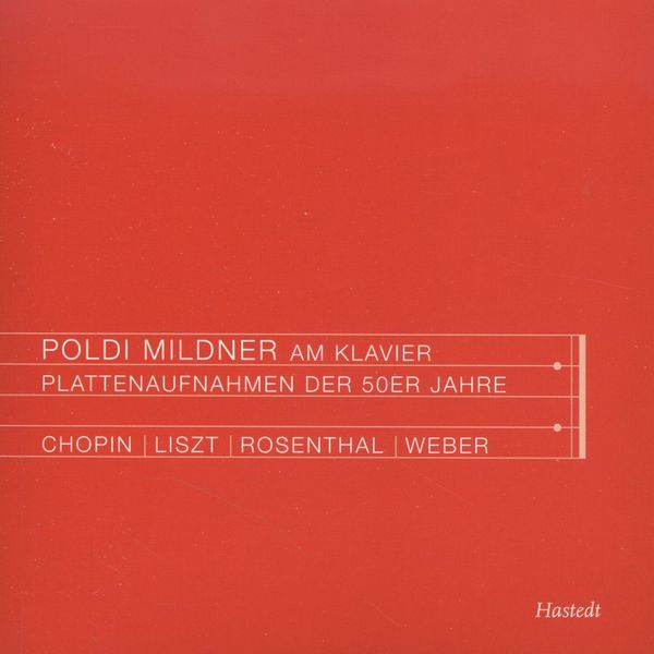 Poldi Mildner - Plattenaufnahmen der 50er Jahre (CD)