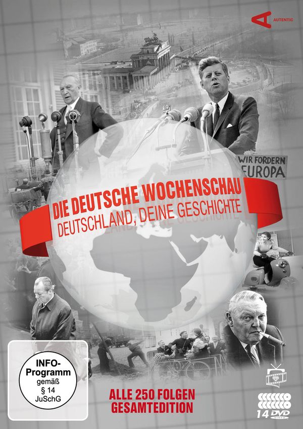 Die Deutsche Wochenschau - Deutschland, deine Geschichte... (14 DVDs)
