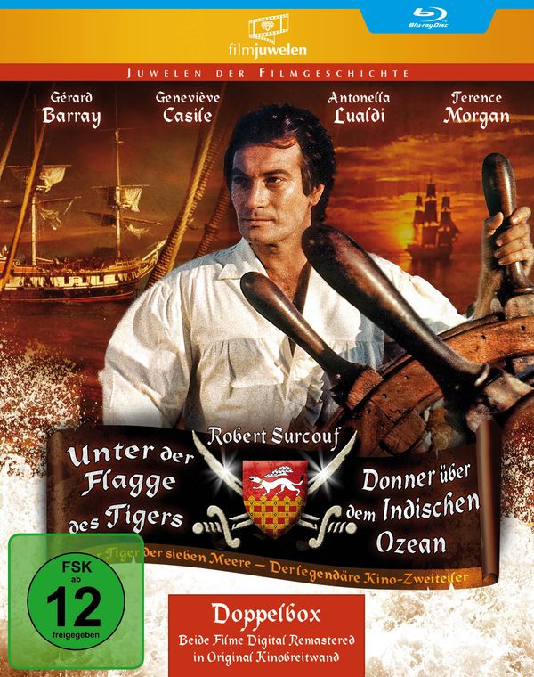 Unter der Flagge des Tigers / Donner über dem Indischen Ozean (Blu-...