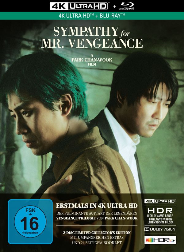 Sympathy for Mr. Vengeance (Ultra HD Blu-ray & Blu-ray im Mediabook)