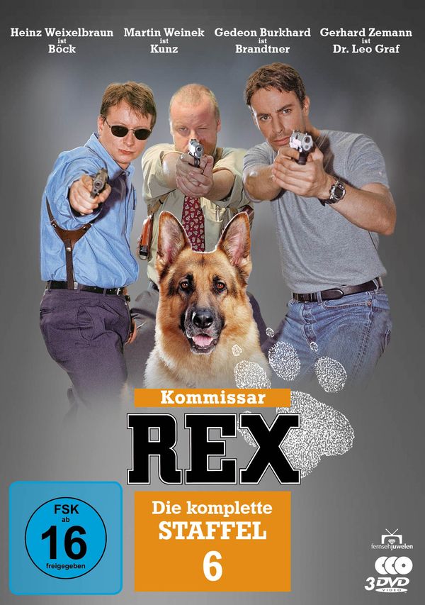 Kommissar Rex Staffel 6 (3 DVDs)