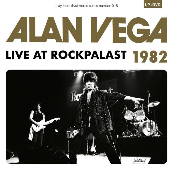 Alan Vega: Live At Rockpalast 1982 (1 LP und 1 DVD)