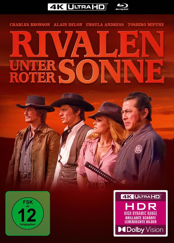 Rivalen unter roter Sonne (4K Ultra HD Blu-ray & Blu-ray im Mediabook)