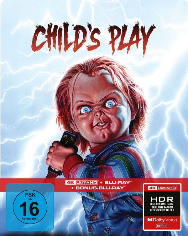 Chucky - Die Mörderpuppe (Ultra HD Blu-ray & Blu-ray im Steelbook)