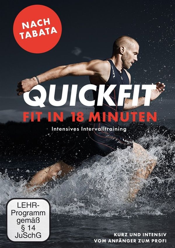 Quickfit in 18 Minuten - nach Tabata (DVD)