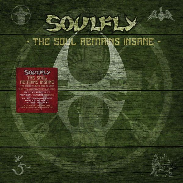 Soulfly: The Soul Remains Insane: Studio Albums 1998 To 20... (5 CDs)