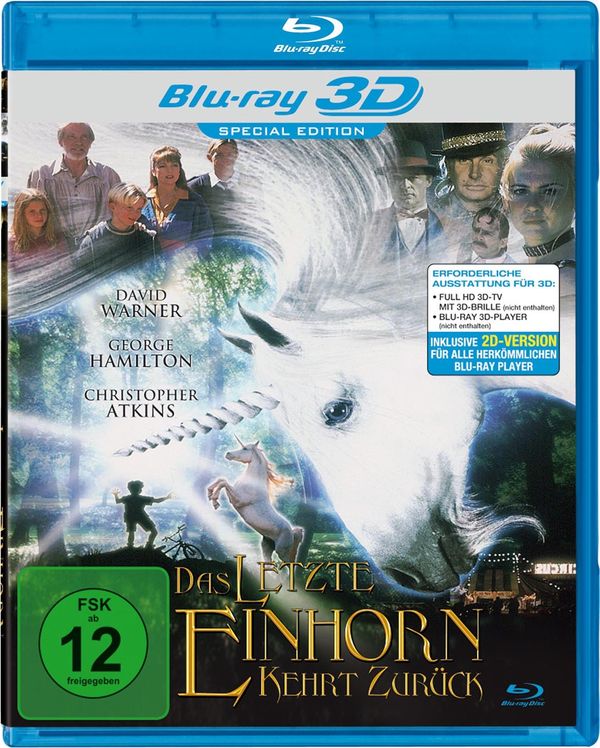 Das letzte Einhorn kehrt zurück (3D Blu-ray)