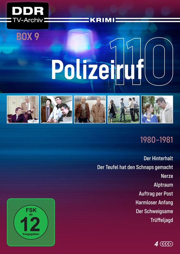 Polizeiruf 110 Box 9 (4 DVDs)