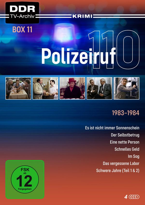 Polizeiruf 110 Box 11 (4 DVDs)