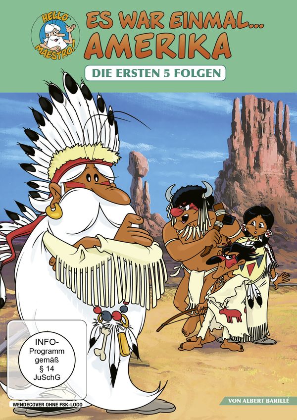 Es war einmal...Amerika (Folge 1-5) (DVD)