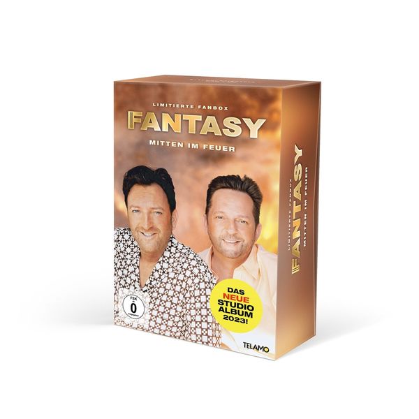 Fantasy: Mitten im Feue... (1 CD, 1 DVD, 1 T-Shirt und 1 Merchandise)