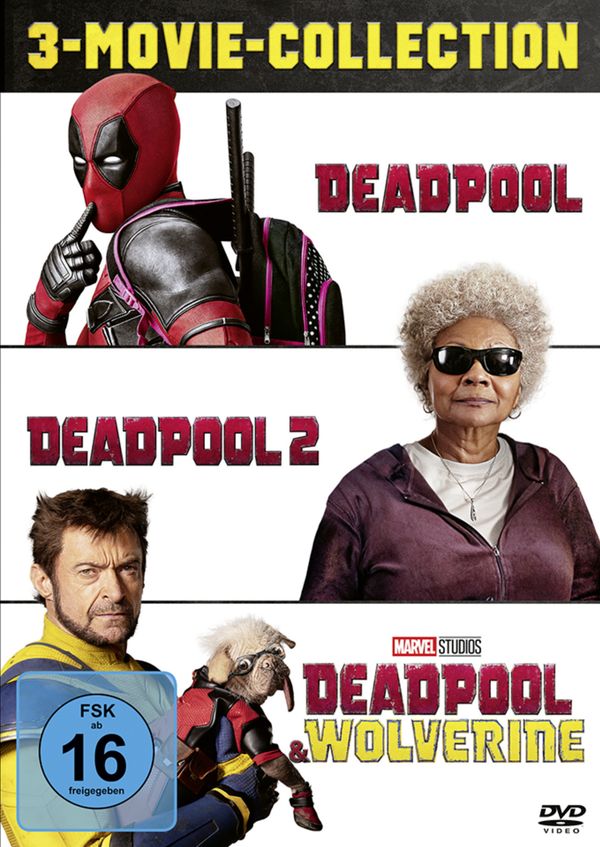 Deadpool 3-Movie-Collection (3 DVDs)