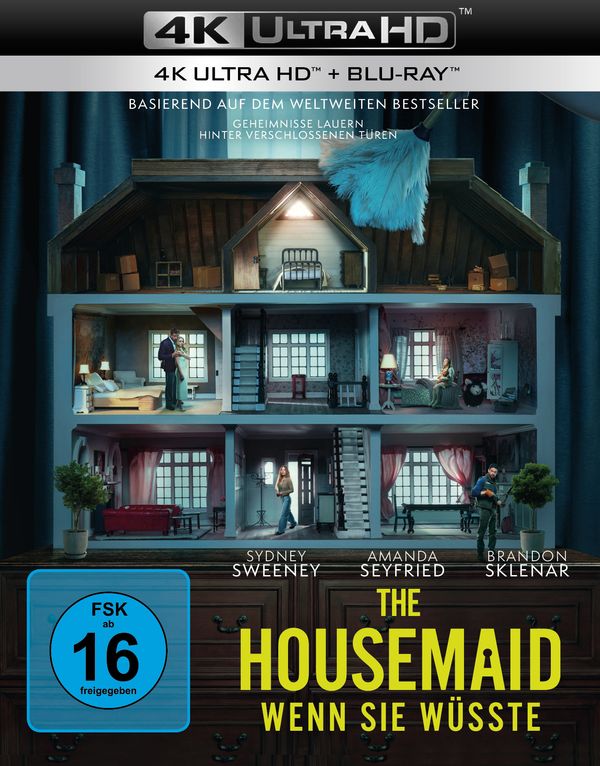 The Housemaid (2025) (4K Ultra HD Blu-ray & Blu-ray)