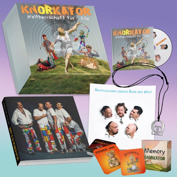 Knorkator: Weltherrschaft für Alle (Fanbo... (1 CD und 1 Merchandise)