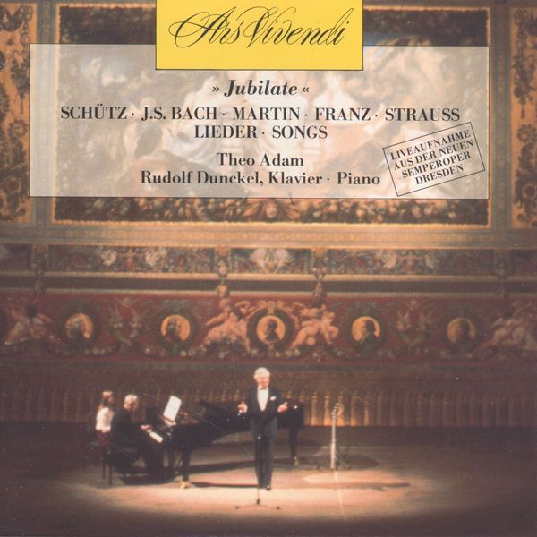 Theo Adam singt Lieder (CD)