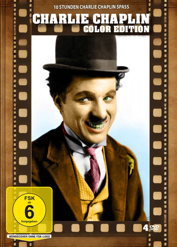 Charlie Chaplin - Color Collection (4 DVDs)