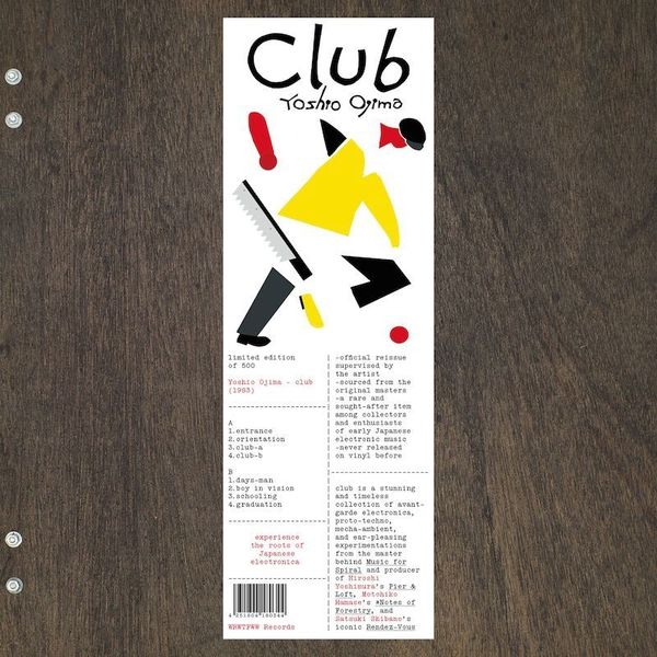 Yoshio Ojima: Club (Limited Edition) (Vinyl-LP)