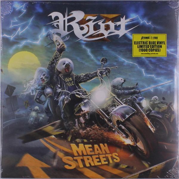 Riot V (ex-Riot): Mean Streets (Limited Edition) (Electric Bl... (LP)