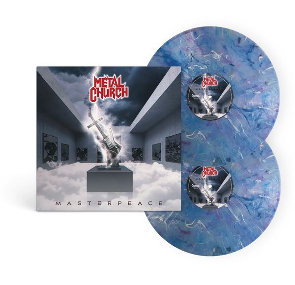 Metal Church: Masterpeace (Blue Marbled Vinyl) (2 Vinyl-LPs)