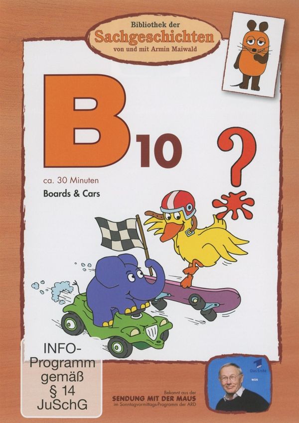 Bibliothek der Sachgeschichten - B10 (Boards & Cars) (DVD)