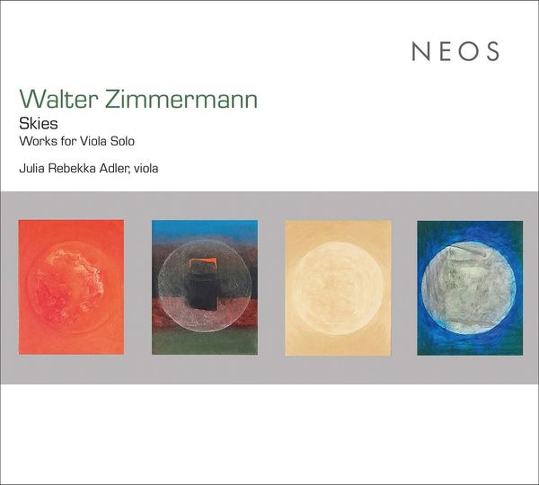 Walter Zimmermann: Werke für Viola solo - "Skies" (CD)
