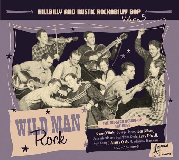 Wild Man Rock: Hillbilly And Rustic Rockabilly Bop Volume 5 (CD)