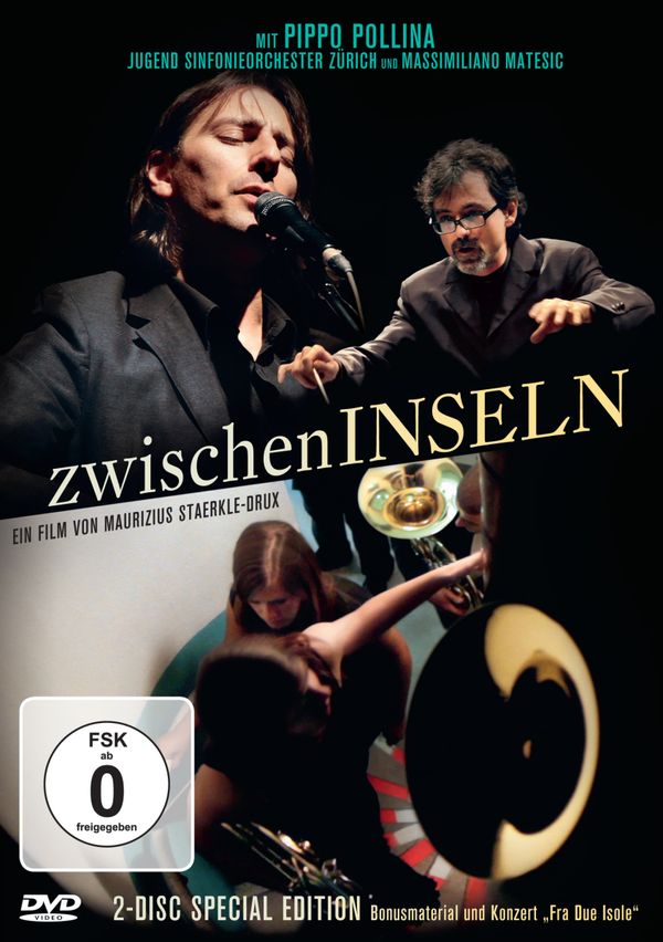 Pippo Pollina: Zwischen Inseln / Fra Due Isole (Konzert) ... (2 DVDs)