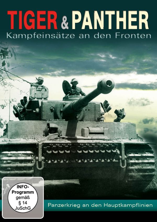 Tiger & Panther - Kampfeinsätze an den Fronten (DVD)
