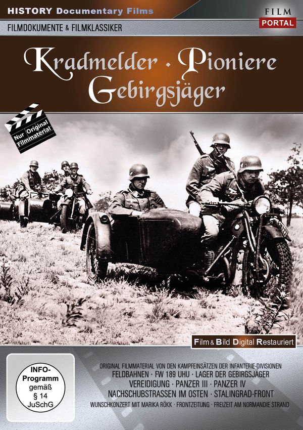 Kradmelder, Pioniere, Gebirgsjäger (DVD)