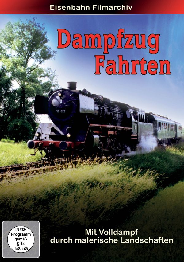 Dampfzug Fahrten - Mit Volldampf durch malerische Landschaft... (DVD)